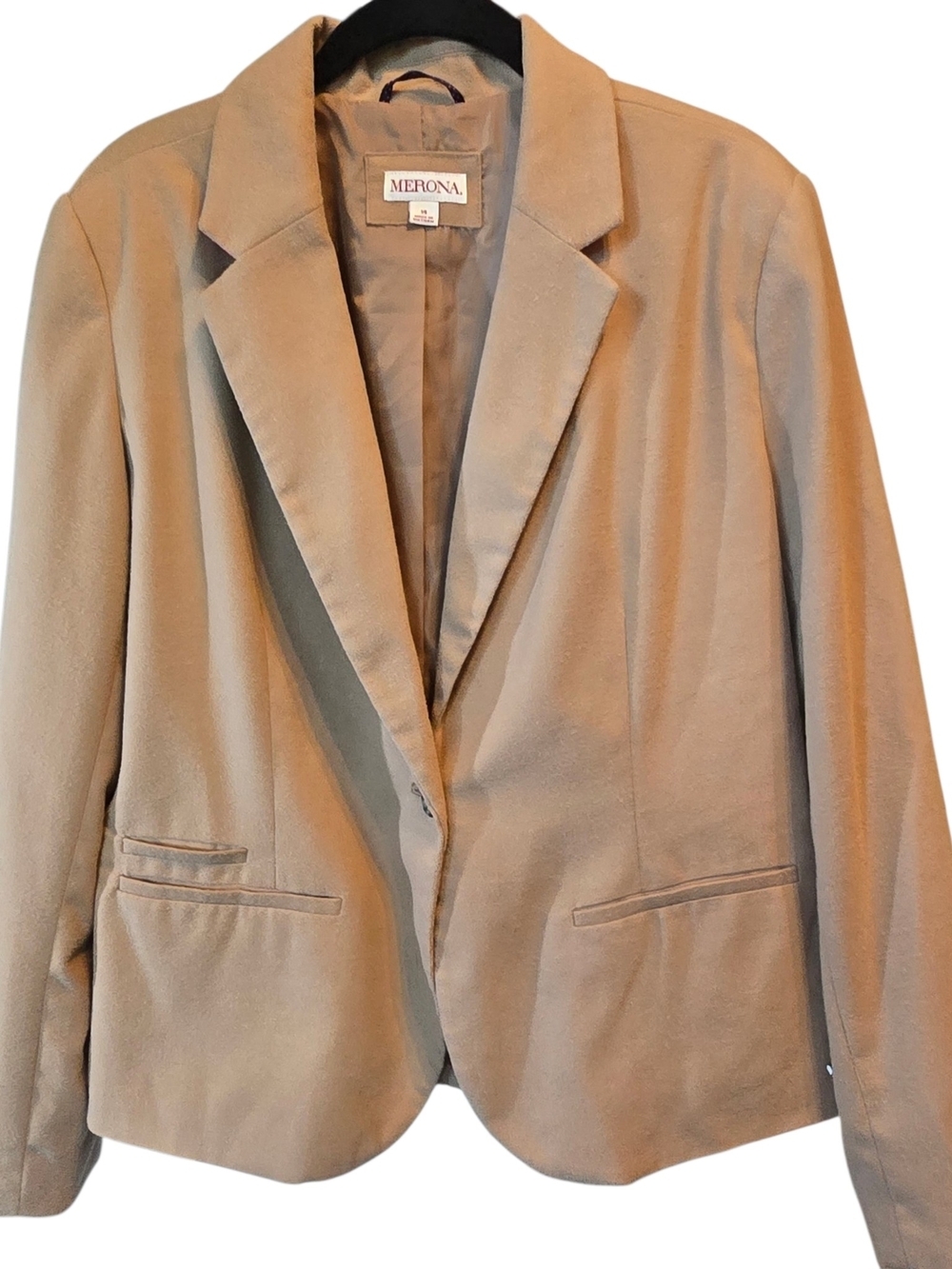 Merona Women's Tan Blazer Jacket